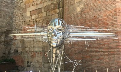 Barcelona Sculpture Stainless Steel Head - Steven J Fisher